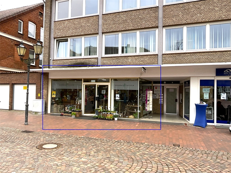 Ansicht Ladenfläche